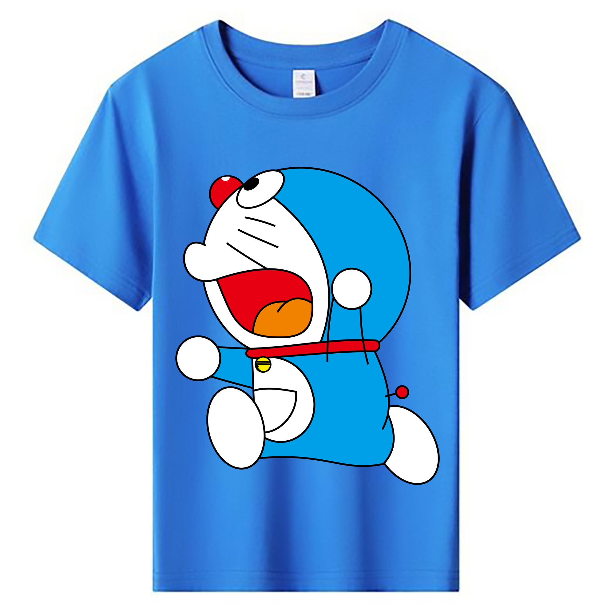 （画像用） ドラえもん Doraemon 綿100％キッズTシャツ（フロントプリント）